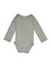 Hanes Solid Gray Long Sleeve Onesie Size 18-24 mo - photo 1