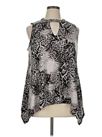 Jennifer Lopez Sleeveless Blouse (view 1)
