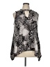 Jennifer Lopez Silver Sleeveless Blouse Size 0X - photo 1