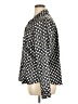 George Polka Dots Black Long Sleeve Blouse Size XL - photo 5
