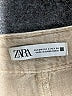 Zara 100% Cotton Tan Casual Pants Size 2 - photo 3