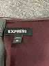 Express Solid Burgundy Jumpsuit Size XS - photo 4