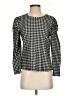 Who What Wear Houndstooth Black Pullover Sweater Size S - photo 1