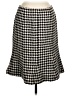 Grace Elements Houndstooth Black Formal Skirt Size 6 - photo 1