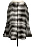 Grace Elements Houndstooth Black Formal Skirt Size 6 - photo 2