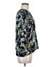 Sam & Lavi 100% Rayon Blue 3/4 Sleeve Blouse Size M - photo 4