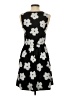 Kensie 100% Polyester Graphic Black Cocktail Dress Size XS - photo 2