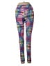 Liquido Graphic Purple Active Pants Size M - photo 2