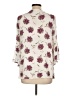 Oddi 100% Rayon Ivory 3/4 Sleeve Blouse Size L - photo 2