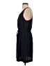 Gap 100% Polyester Color Block Black Blue Casual Dress Size XS - photo 5