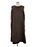 Roaman's 100% Polyester Brown Casual Dress Size 32W - photo 1