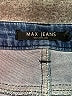 Max Jeans Solid Blue Jeans Size L (estimated) - photo 7