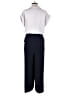 DKNY 100% Polyester Color Block White Jumpsuit Size 10 - photo 2