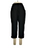 Assorted Brands 100% Polyester Solid Black Casual Pants Size L - photo 1