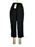 Assorted Brands 100% Polyester Solid Black Casual Pants Size L - photo 2