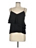 J.Crew 100% Polyester Black Sleeveless Blouse Size 6 - photo 1