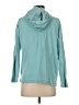Halston Studio 100% Cotton Teal Blue Sweatshirt Size XS - photo 2