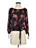 Line & Dot Black 3/4 Sleeve Blouse Size S - photo 1
