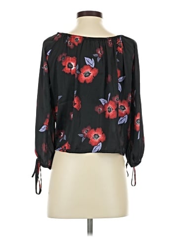Line & Dot 3/4 Sleeve Blouse (view 2)