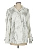 Kenar 100% Cotton Metallic Silver Jacket Size S - photo 1