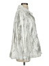 Kenar 100% Cotton Metallic Silver Jacket Size S - photo 4