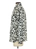 Banana Republic 100% Polyester Animal Print Silver Long Sleeve Blouse Size XS - photo 5