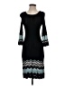 Etcetera Chevron-herringbone Black Casual Dress Size XS - photo 1