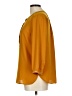 JM Collection 100% Polyester Orange 3/4 Sleeve Blouse Size L (petite) - photo 5