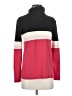Camp Collection Color Block Red Turtleneck Sweater Size XS - photo 1