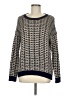 Vince. 100% Cotton Houndstooth Blue Pullover Sweater Size S - photo 1