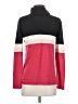 Camp Collection Color Block Red Turtleneck Sweater Size XS - photo 2