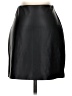 Express Solid Black Faux Leather Skirt Size XS - photo 1