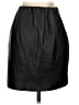 Express Solid Black Faux Leather Skirt Size XS - photo 2