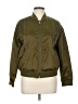 Bagatelle 100% Polyester Solid Green Brown Jacket Size L (estimated) - photo 1