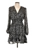 Aqua Paisley Gray Cocktail Dress Size L - photo 1