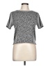 Asics Animal Print Silver Short Sleeve T-Shirt Size L - photo 1