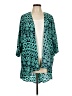 Lularoe Teal Kimono Size L - photo 1