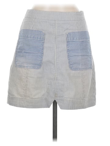 Pilcro and the Letterpress Denim Skirt (view 1)