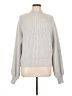 Weekend Silver Turtleneck Sweater Size L - photo 1