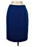 Amanda Smith Solid Blue Formal Skirt Size 6 - photo 1