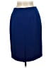 Amanda Smith Solid Blue Formal Skirt Size 6 - photo 2