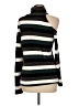 White Birch Stripes Green Turtleneck Sweater Size M - photo 2