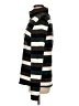 White Birch Stripes Green Turtleneck Sweater Size M - photo 5