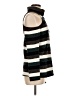 White Birch Stripes Green Turtleneck Sweater Size M - photo 4