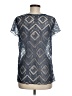Kimchi Blue Silver Blue Short Sleeve Blouse Size M (estimated) - photo 2