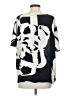 Chico's 100% Polyester Black 3/4 Sleeve Blouse Size Sm (0) - photo 2