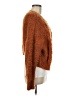 Woven Heart Brown Cardigan Size M - photo 4