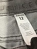 Justice Solid Gray Jeggings Size 12 - photo 3