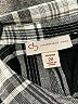 DressBarn 100% Rayon Plaid Black Long Sleeve Button-Down Shirt Size 2X - photo 7