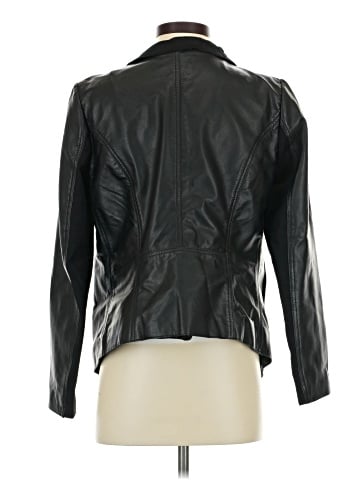 Donna Karan New York Leather Jacket (view 2)
